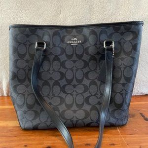 Coach Small Zip Top Tote